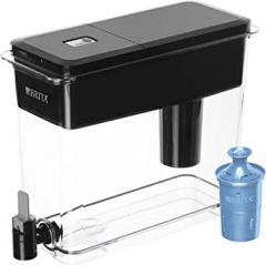 Brita Extra Large 18 Cup Filtered Water Dispenser with 1 Longlast