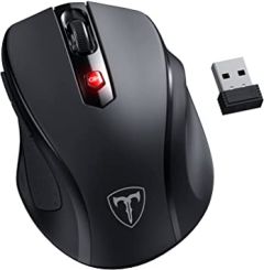 HOTWEEMS D-09 Wireless Mouse for Laptop - Ergonomic Plus Computer