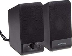 Amazon Basics Computer Speakers for Desktop or Laptop PC | USB-Po