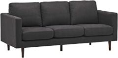 Amazon Brand – Rivet Revolve Modern Upholstered Sofa Couch, 80&