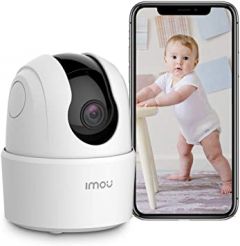 Indoor Security Camera 1080p WiFi Camera (2.4G Only) 360 Degree H
