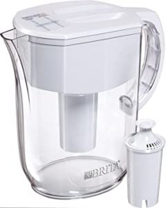 Brita Standard Everyday Water Filter Pitcher, White, Large 10 Cup