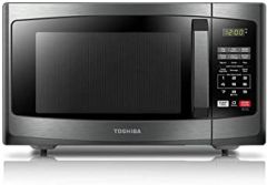 Toshiba EM925A5A-BS Microwave Oven with Sound On/Off ECO Mode and