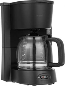 Amazon Basics 5-Cup (25 Oz) Coffeemaker with Glass Carafe and Reu