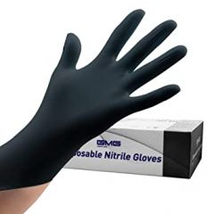 100 PCS Nitrile Gloves, 4 mil Medium Nitrile Gloves,Disposable No
