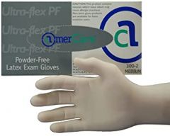 Ultra Flex Powder Free Latex Examination Gloves - 100 Gloves Per 