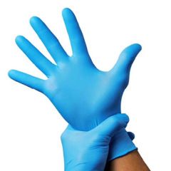 Neta Nitrile Gloves Powder-Free Non-sterile Exam Medical Blue X-L