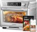 TOSHIBA AC25CEW-BS Large 6-Slice Convection Toaster Oven Countert