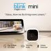 Blink Mini – Compact indoor plug-in smart security camera, 1080