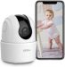 Indoor Security Camera 1080p WiFi Camera (2.4G Only) 360 Degree H