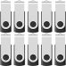 10 X Enfain 8GB USB 2.0 Flash Thumb Memory Stick Zip Pen Drive Bl